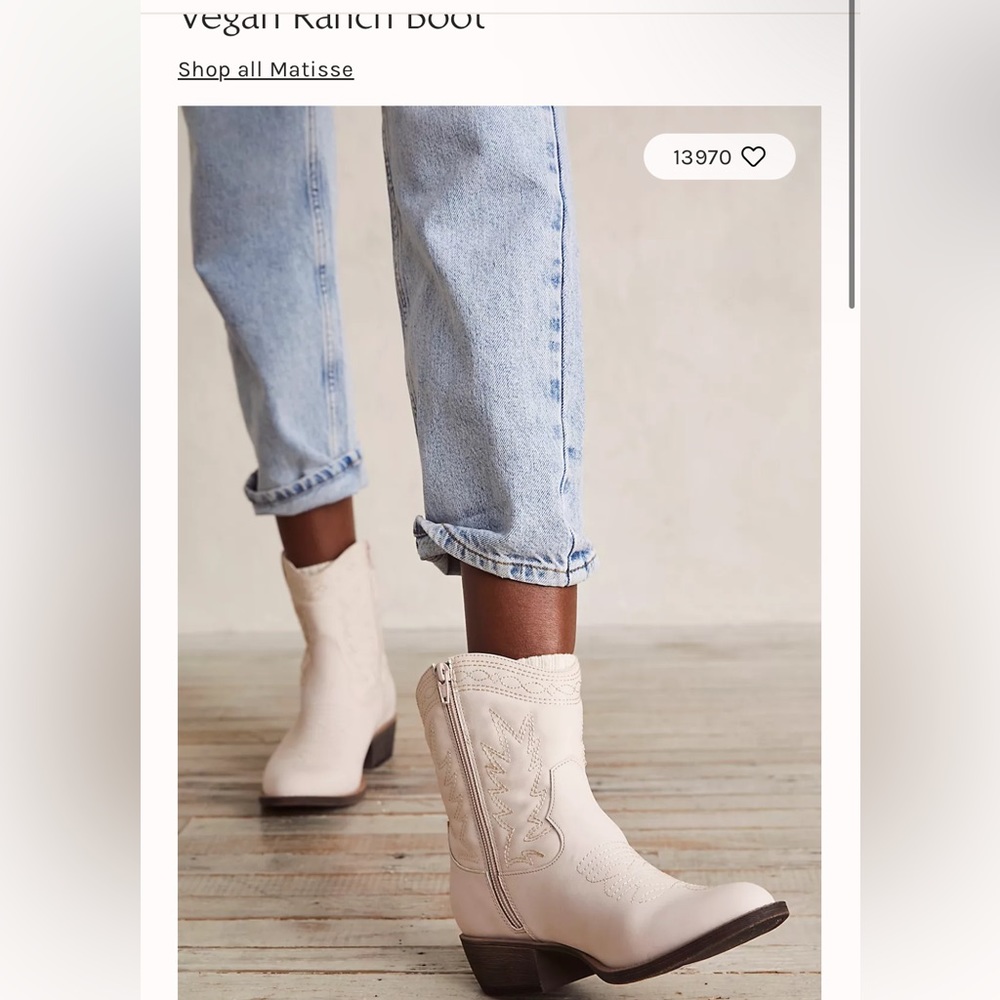 Vegan Ranch Boot Free People Cowboy Boots